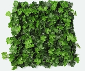 Polietileno verde artificial do toque macio da parede de 19 grades