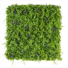 A planta artificial da parede do verde do vertical do polietileno almofada a prova 500mm de Sun