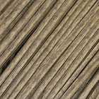 O telhado sintético da prova da oxidação cobre com sapê, cobrir com sapê da folha do coco de 500*500mm