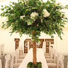 árvore artificial da flor de 1m, falsificação Cherry Blossom Tree For Wedding branco do ODM
