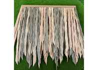 Straw Artificial Palm Leaf Roofing, plástico da prova da oxidação cobre com sapê o telhado