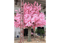Falso uv Cherry Blossom Tree da proteção, árvore da flor de 1 medidor artificial