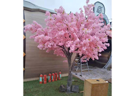 Árvore artificial de madeira da flor, árvore da flor do rosa da falsificação do casamento de 1m