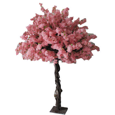 Plástico do Asg 3 medidores de árvore artificial da flor para o jardim